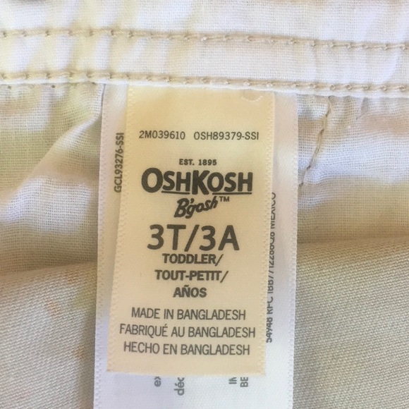 Like New! OshKosh Classic Overalls in Floral Pattern, Size 3T - Picture 10 of 11